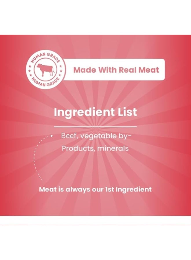 Cat Fest Beef Meat Sticks for Cats High-Protein Natural Cat Treats, Real Beef Flavor, Soft Chewy Treats 45 g From Varmacy - Image 5